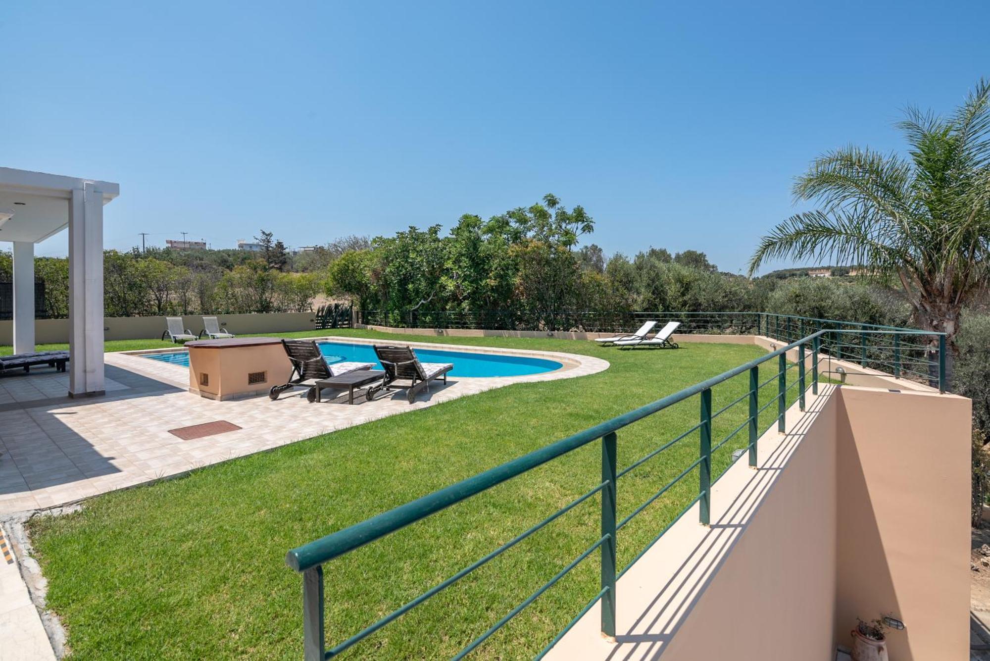 Nikola's Villa Stalos Chania Exterior foto