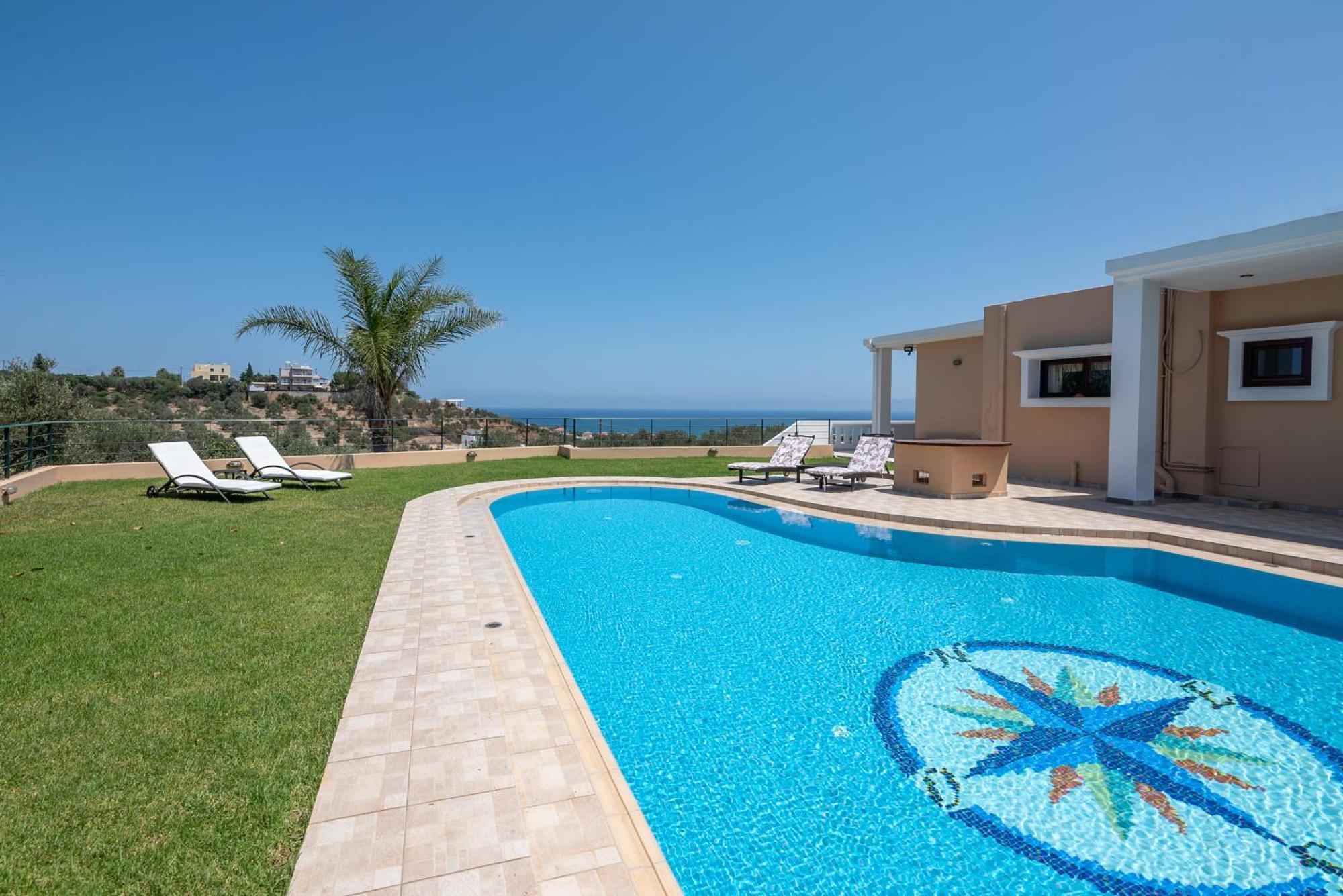 Nikola's Villa Stalos Chania Exterior foto