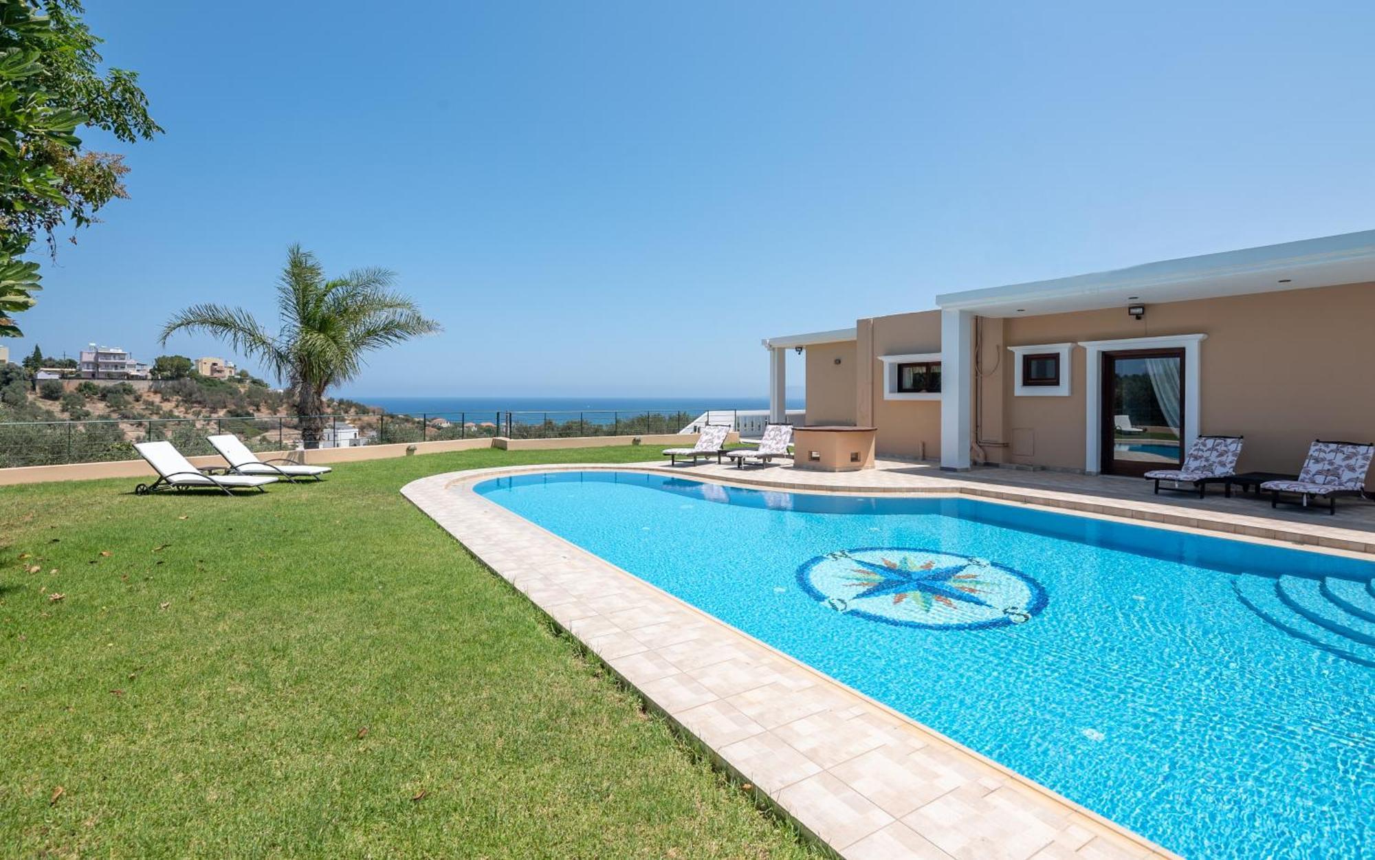 Nikola's Villa Stalos Chania Exterior foto