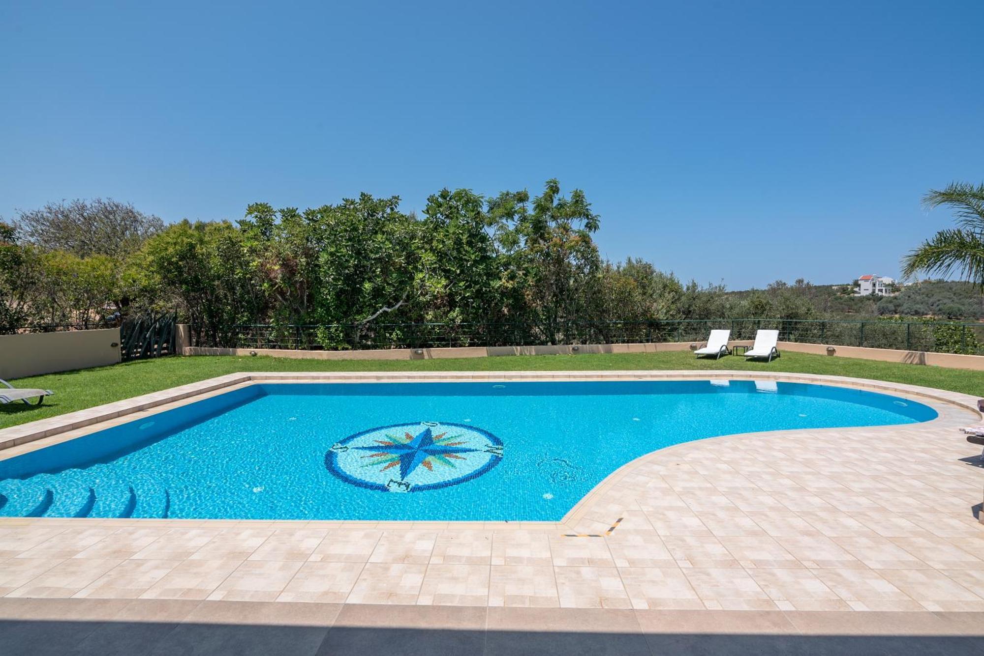 Nikola's Villa Stalos Chania Exterior foto