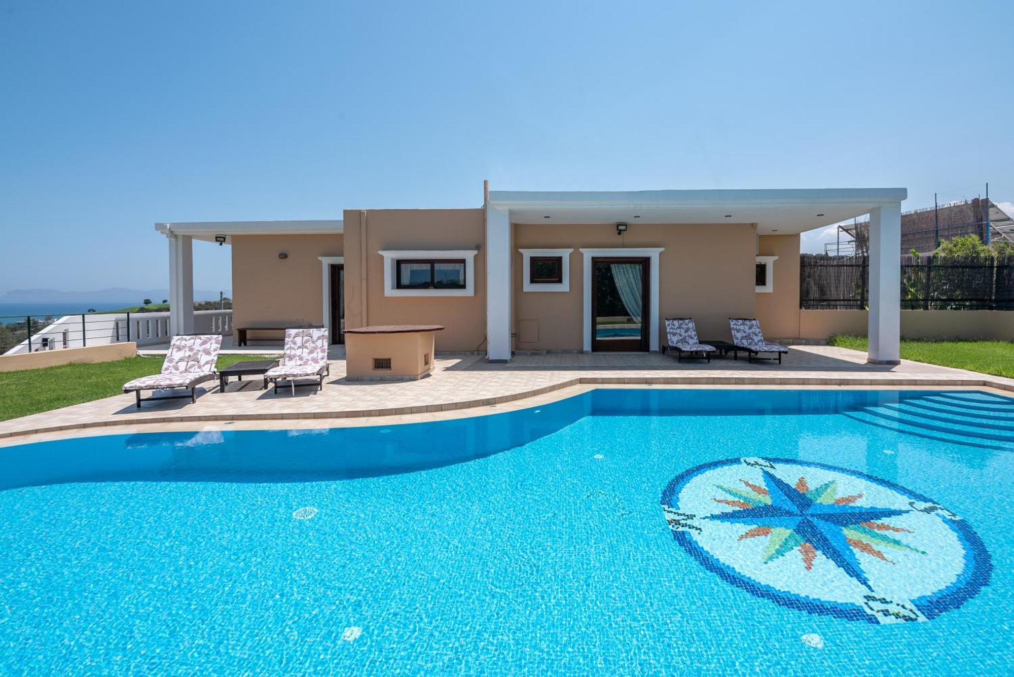 Nikola's Villa Stalos Chania Exterior foto